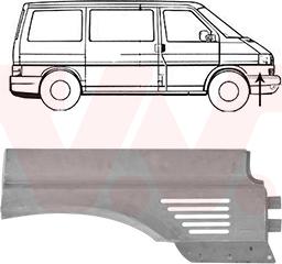 Van Wezel 5874154 - Parafango www.autoricambi360.it