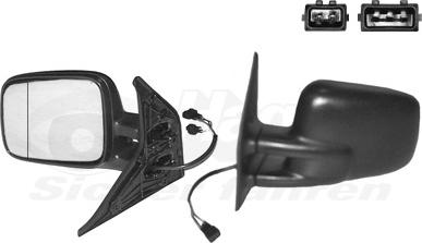 Van Wezel 5874817 - Specchio retrovisore esterno www.autoricambi360.it