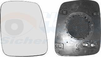 Van Wezel 5874835 - Vetro specchio, Specchio esterno www.autoricambi360.it