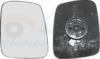 Van Wezel 5874831 - Vetro specchio, Specchio esterno www.autoricambi360.it