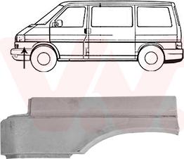 Van Wezel 5875155 - Parafango www.autoricambi360.it