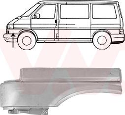 Van Wezel 5875153 - Parafango www.autoricambi360.it