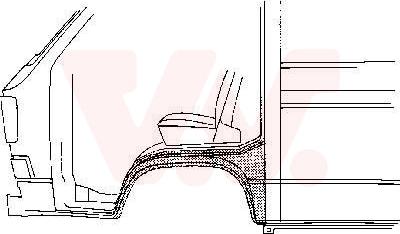 Van Wezel 5870156 - Parafango www.autoricambi360.it