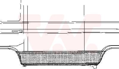 Van Wezel 5870109 - Sponda laterale www.autoricambi360.it