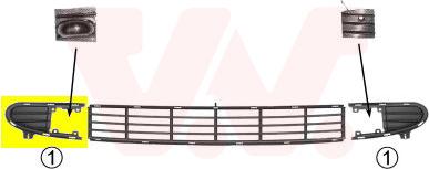 Van Wezel 5878592 - Griglia di ventilazione, Paraurti www.autoricambi360.it