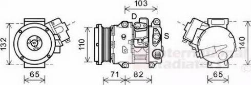 Van Wezel 5300K659 - Compressore, Climatizzatore www.autoricambi360.it