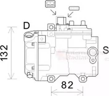 Van Wezel 5300K623 - Compressore, Climatizzatore www.autoricambi360.it