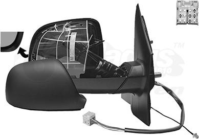 Van Wezel 5790826 - Specchio retrovisore esterno www.autoricambi360.it