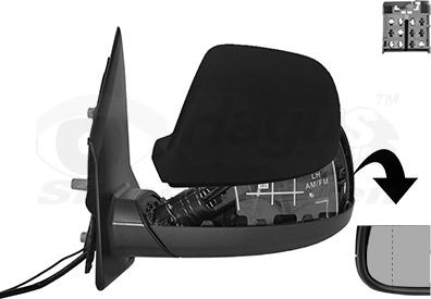 Van Wezel 5791855 - Specchio retrovisore esterno www.autoricambi360.it