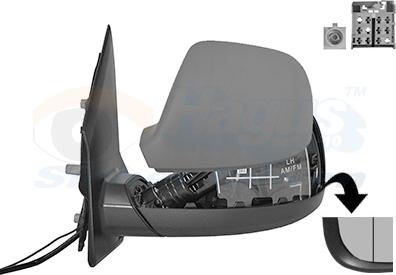 Van Wezel 5791817 - Specchio retrovisore esterno www.autoricambi360.it