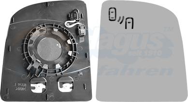 Van Wezel 5792836 - Vetro specchio, Specchio esterno www.autoricambi360.it