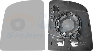 Van Wezel 5792837 - Vetro specchio, Specchio esterno www.autoricambi360.it