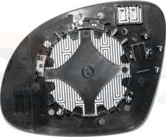 Van Wezel 5745838 - Vetro specchio, Specchio esterno www.autoricambi360.it