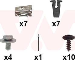 Van Wezel 5740796 - Kit montaggio, Parafango www.autoricambi360.it