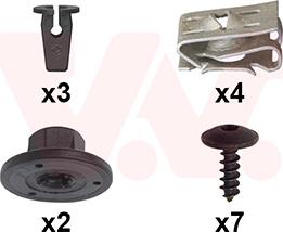 Van Wezel 5742796 - Kit montaggio, Parafango www.autoricambi360.it