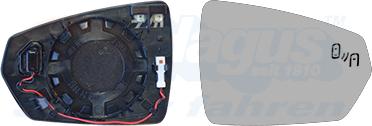 Van Wezel 5751836 - Vetro specchio, Specchio esterno www.autoricambi360.it