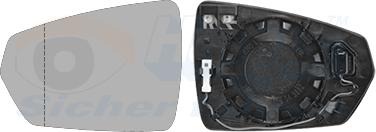 Van Wezel 5751837 - Vetro specchio, Specchio esterno www.autoricambi360.it