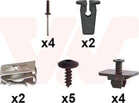 Van Wezel 5751793 - Kit montaggio, Paraurti www.autoricambi360.it
