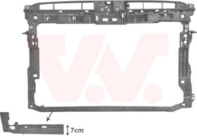 Van Wezel 5766668 - Pannellatura anteriore www.autoricambi360.it