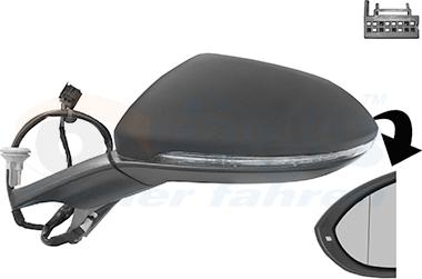 Van Wezel 5766805 - Specchio retrovisore esterno www.autoricambi360.it