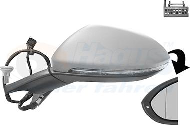 Van Wezel 5766815 - Specchio retrovisore esterno www.autoricambi360.it