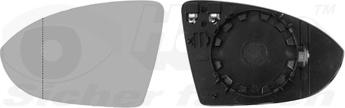 Van Wezel 5766837 - Vetro specchio, Specchio esterno www.autoricambi360.it