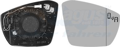 Van Wezel 5706836 - Vetro specchio, Specchio esterno www.autoricambi360.it