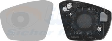 Van Wezel 5706837 - Vetro specchio, Specchio esterno www.autoricambi360.it