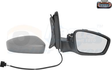 Van Wezel 5701808 - Specchio retrovisore esterno www.autoricambi360.it