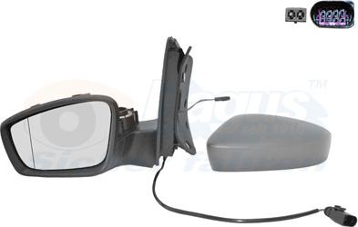 Van Wezel 5701807 - Specchio retrovisore esterno www.autoricambi360.it