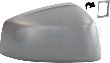 Van Wezel 5707846 - Copertura, Specchio esterno www.autoricambi360.it