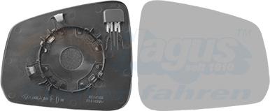 Van Wezel 5707838 - Vetro specchio, Specchio esterno www.autoricambi360.it