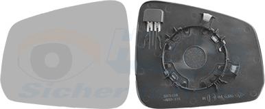 Van Wezel 5707837 - Vetro specchio, Specchio esterno www.autoricambi360.it