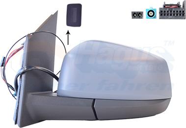 Van Wezel 5707827 - Specchio retrovisore esterno www.autoricambi360.it