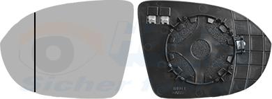 Van Wezel 5714837 - Vetro specchio, Specchio esterno www.autoricambi360.it