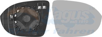 Van Wezel 5715838 - Vetro specchio, Specchio esterno www.autoricambi360.it