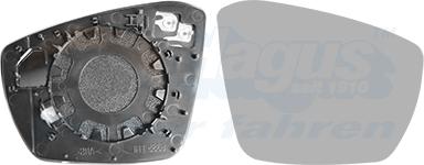 Van Wezel 5710838 - Vetro specchio, Specchio esterno www.autoricambi360.it