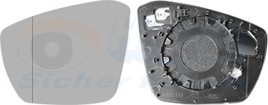 Van Wezel 5710837 - Vetro specchio, Specchio esterno www.autoricambi360.it