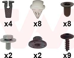 Van Wezel 5710796 - Kit montaggio, Parafango www.autoricambi360.it
