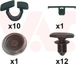 Van Wezel 5710797 - Kit montaggio, Cofano motore www.autoricambi360.it