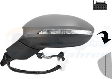 Van Wezel 5711807 - Specchio retrovisore esterno www.autoricambi360.it