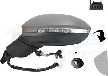 Van Wezel 5711815 - Specchio retrovisore esterno www.autoricambi360.it