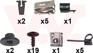 Van Wezel 5711794 - Kit montaggio, Paraurti www.autoricambi360.it