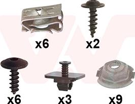 Van Wezel 5711793 - Kit montaggio, Paraurti www.autoricambi360.it