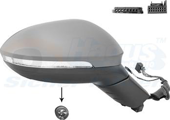 Van Wezel 5713818 - Specchio retrovisore esterno www.autoricambi360.it