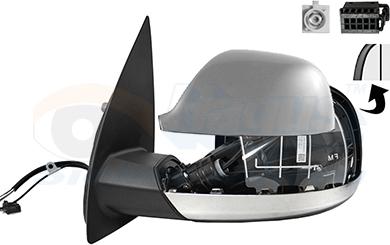 Van Wezel 5789827 - Specchio retrovisore esterno www.autoricambi360.it