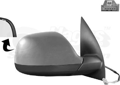 Van Wezel 5785818 - Specchio retrovisore esterno www.autoricambi360.it
