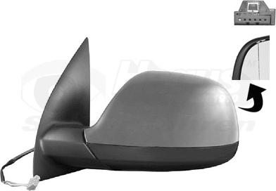 Van Wezel 5785817 - Specchio retrovisore esterno www.autoricambi360.it