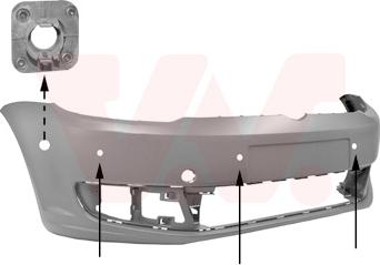 Van Wezel 5735576 - Paraurti www.autoricambi360.it