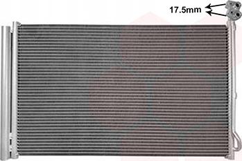 Van Wezel 69015700 - Condensatore, Climatizzatore www.autoricambi360.it
